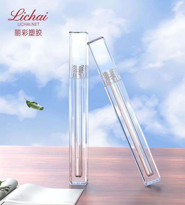 Clear Lip Gloss Wand Tubes